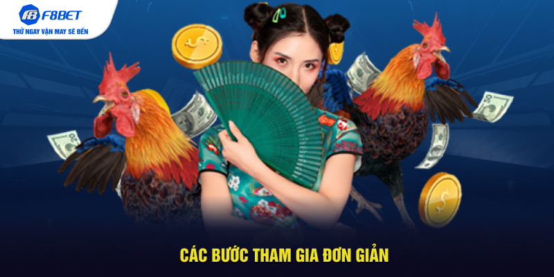 Các bước tham gia đơn giản