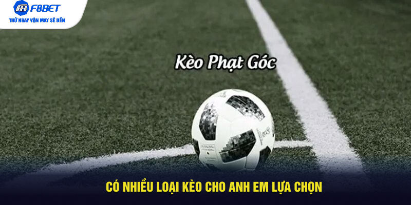 Có nhiều loại kèo cho anh em lựa chọn