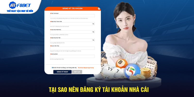 Tại sao nên đăng ký tài khoản nhà cái